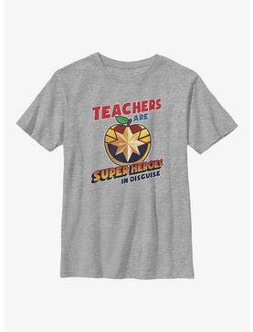 Marvel Teachers Are Superheroes Captain Marvel Youth T-Shirt, , hi-res