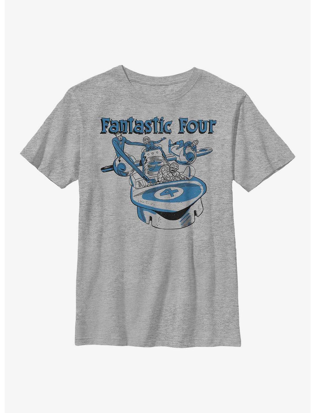 Marvel Fantastic Four Classic Four Youth T-Shirt, ATH HTR, hi-res