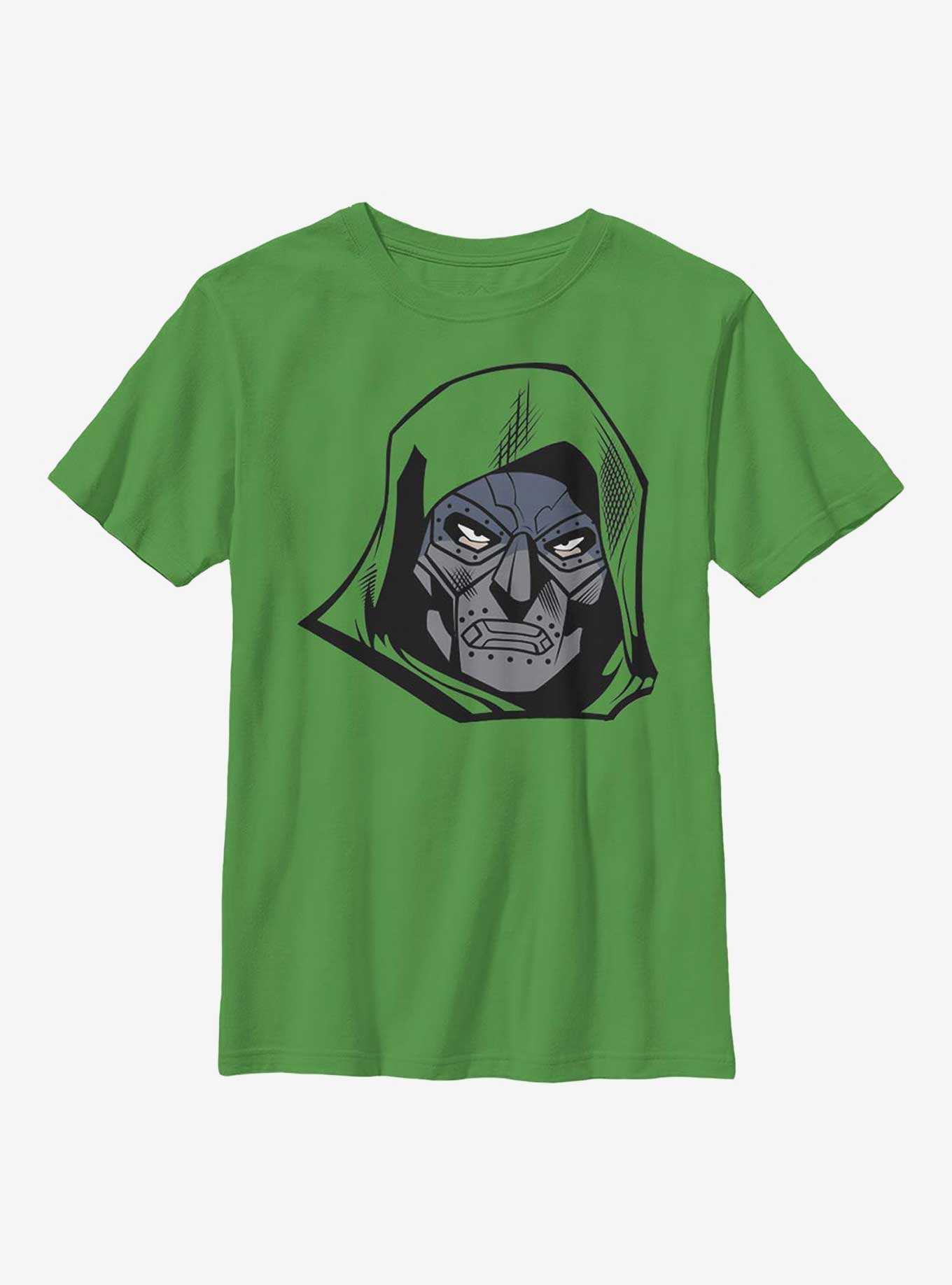 Marvel Fantastic Four Doom Face Youth T-Shirt, , hi-res