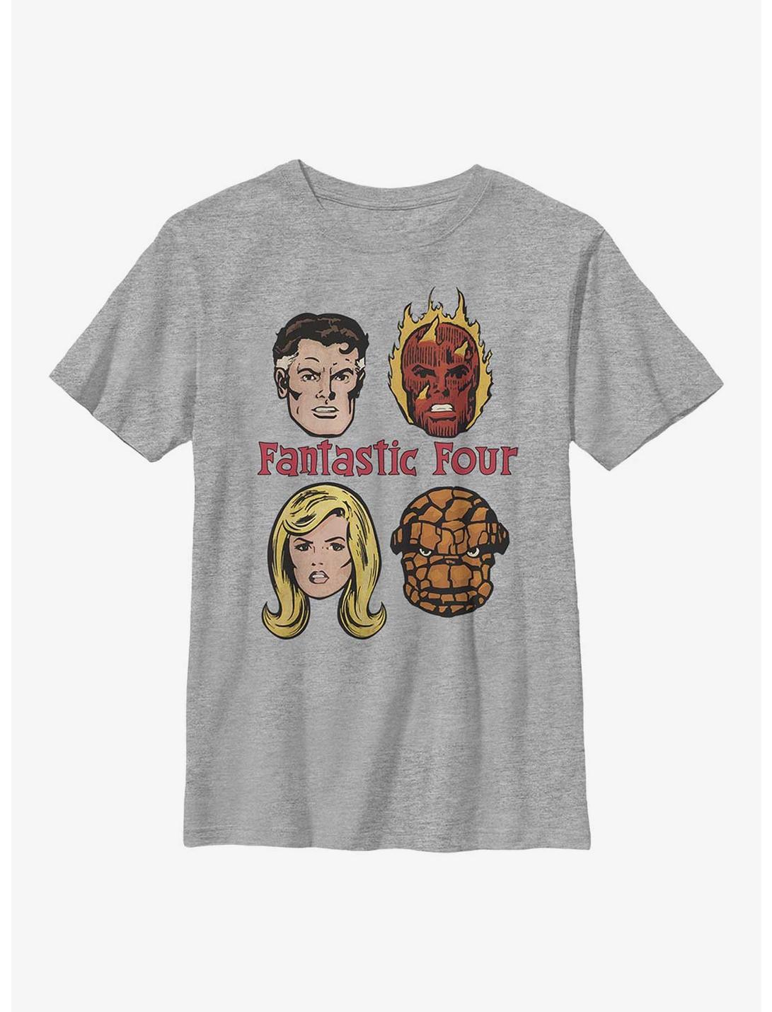 Marvel Fantastic Four Youth T-Shirt, ATH HTR, hi-res