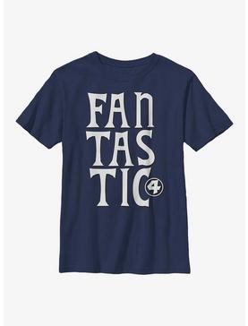 Marvel Fantastic Four Fantastic Words Youth T-Shirt, , hi-res