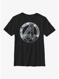 Marvel Fantastic Four Badge Youth T-Shirt, BLACK, hi-res
