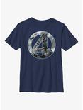 Marvel Fantastic Four Badge Youth T-Shirt, NAVY, hi-res