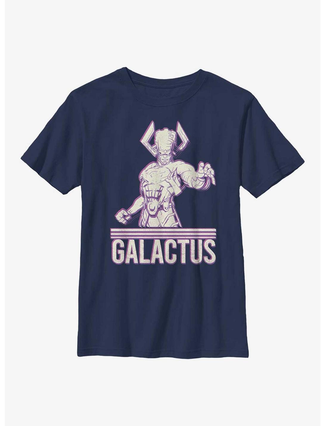 Marvel Fantastic Four Galactus Pose Youth T-Shirt, NAVY, hi-res