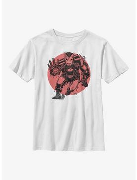 Marvel Iron Man Red Sun Youth T-Shirt, , hi-res