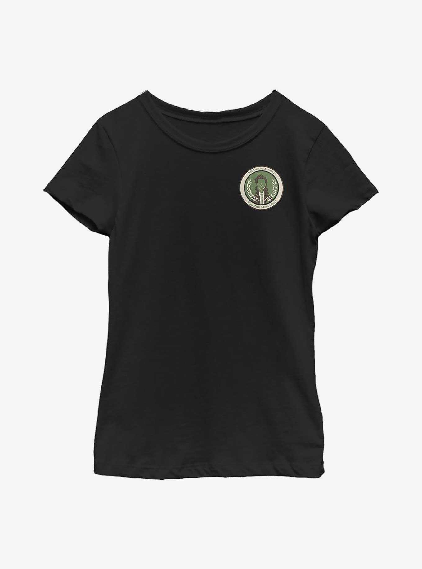 Marvel Loki Badge Youth Girls T-Shirt, , hi-res