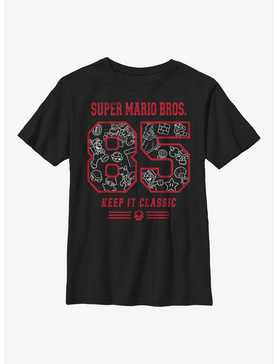 Nintendo Super Mario 85 Collage Youth T-Shirt, , hi-res