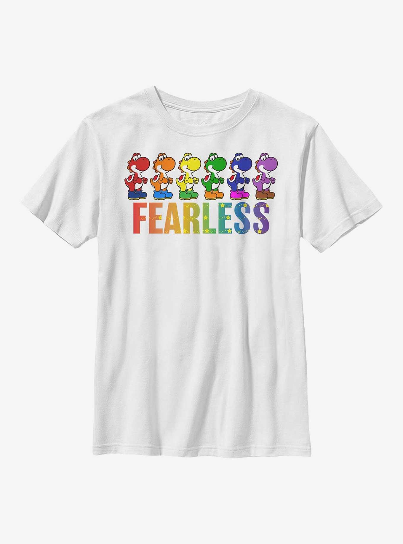 Nintendo Super Mario Yoshi Fearless Youth T-Shirt, , hi-res