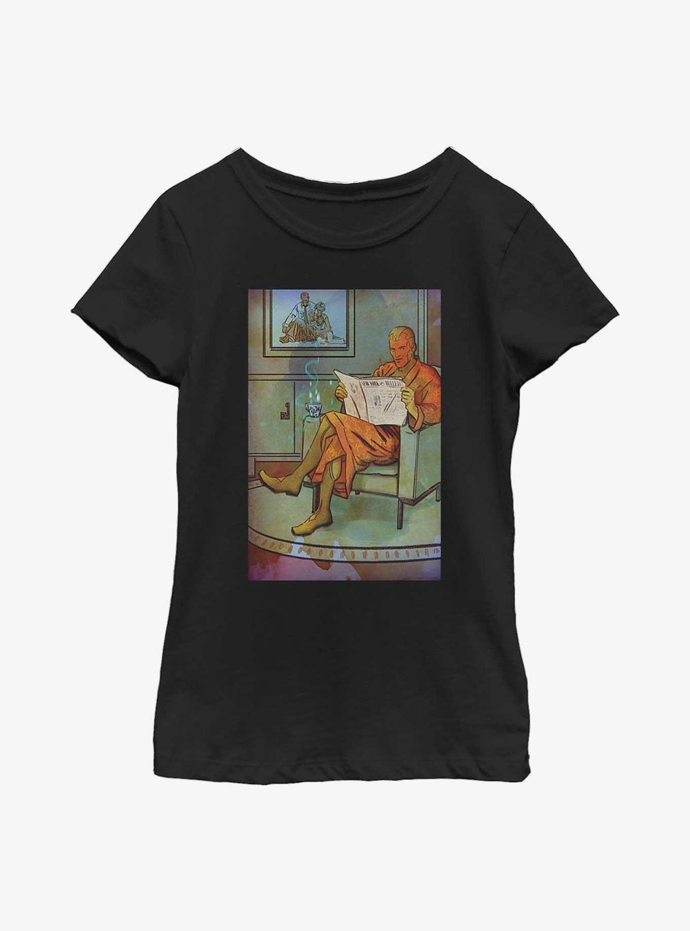 Marvel Relax Vision Youth Girls T-Shirt, , hi-res
