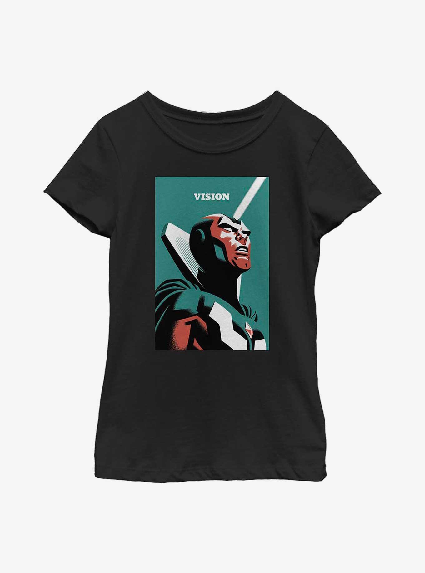 Marvel Simplistic Vision Youth Girls T-Shirt, , hi-res