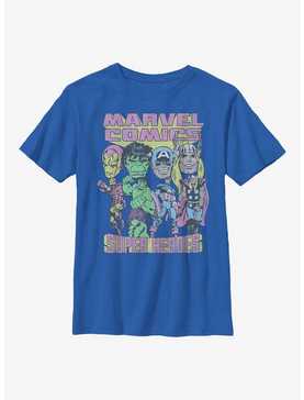Marvel Comic Heroes Youth T-Shirt, , hi-res