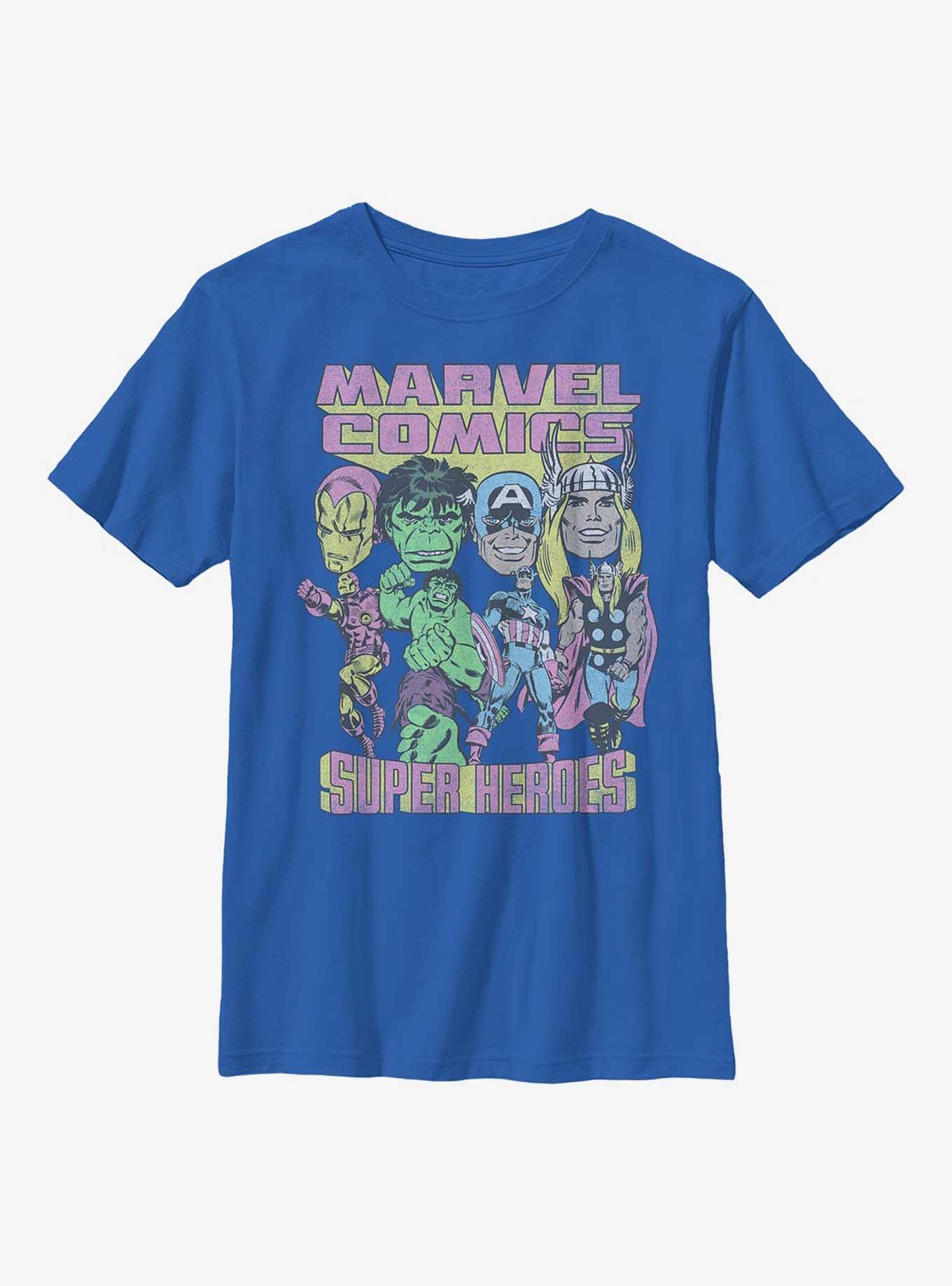 Marvel Comic Heroes Youth T-Shirt, , hi-res