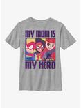 Marvel Hero Mom Boxup Youth T-Shirt, ATH HTR, hi-res