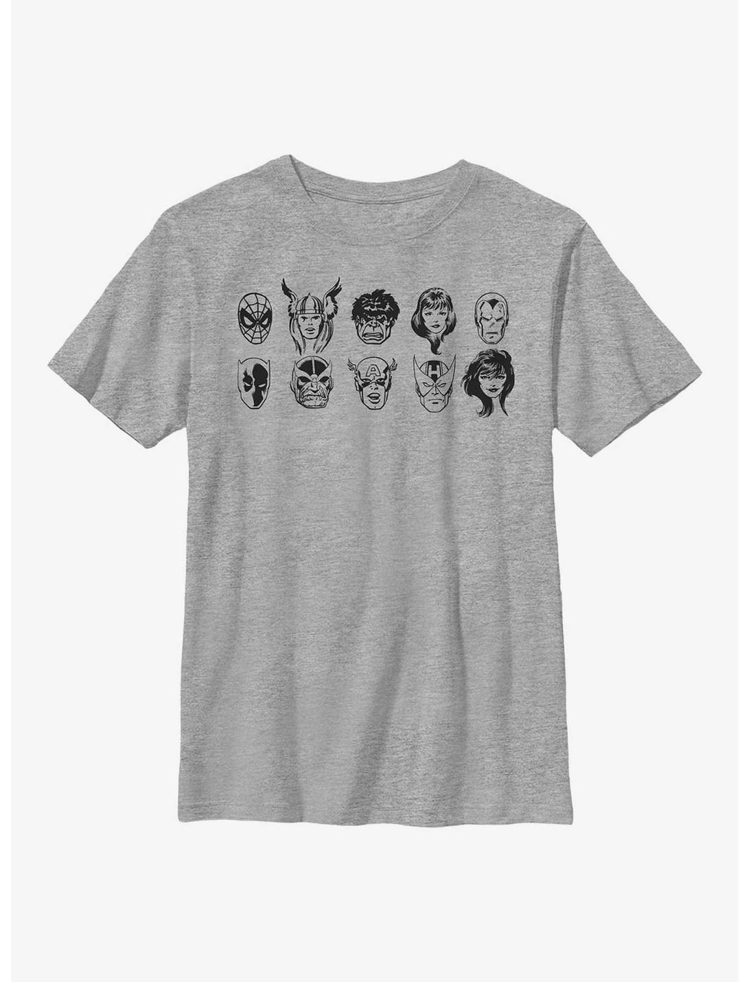 Marvel Ink Heroes Youth T-Shirt, ATH HTR, hi-res