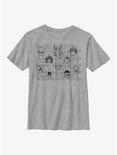 Marvel Heads Youth T-Shirt, ATH HTR, hi-res