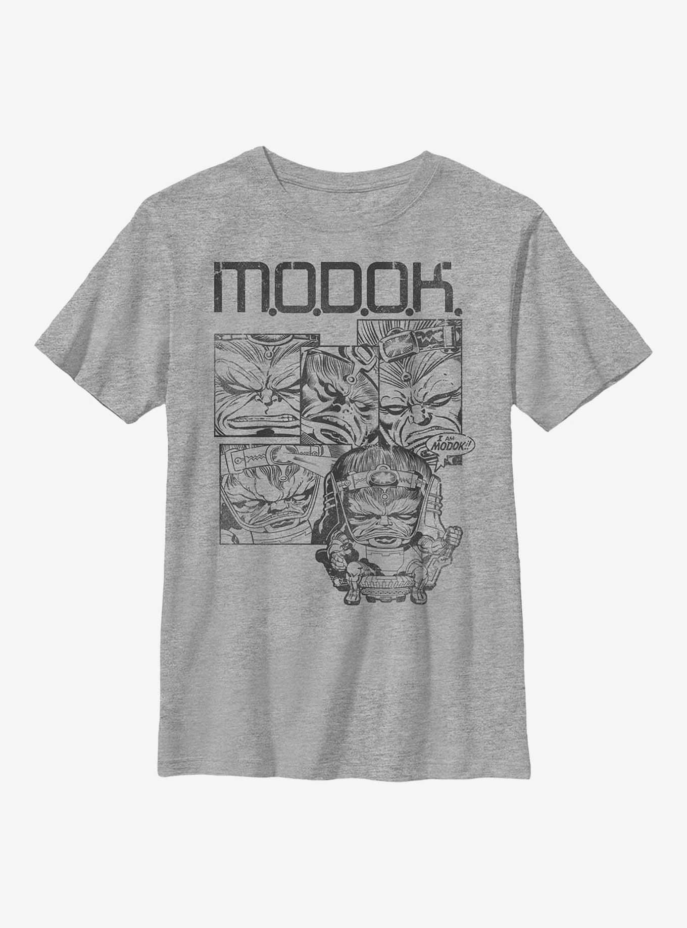 Marvel Modok Panels Distressed Youth T-Shirt, , hi-res