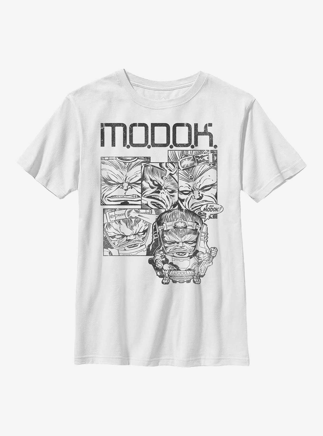 Marvel Modok Panels Distressed Youth T-Shirt, , hi-res