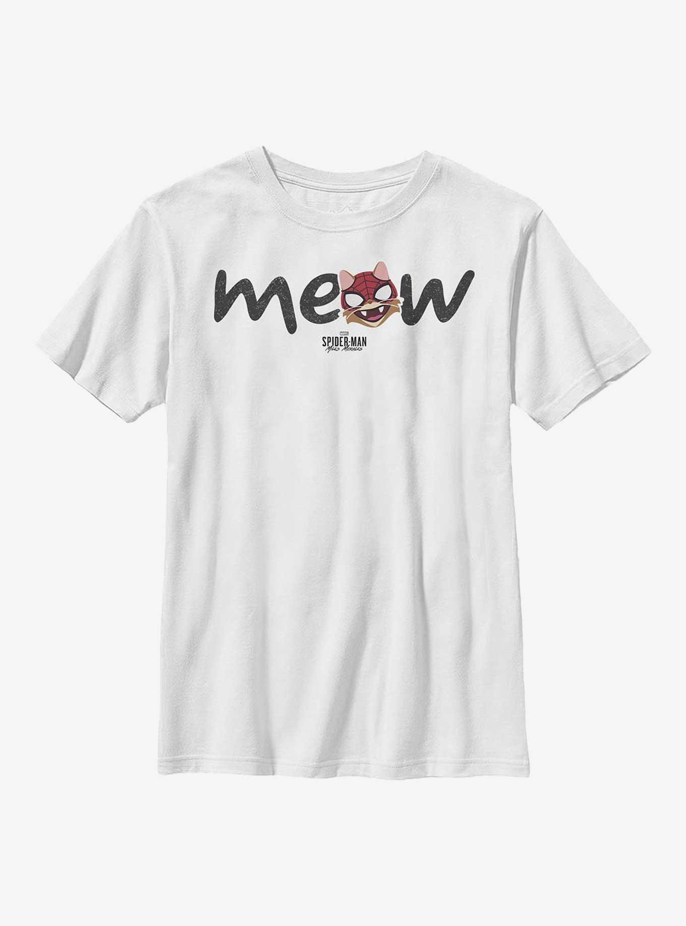 Marvel Spider-Man Big Meow Youth T-Shirt, , hi-res