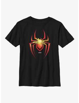 Marvel Spider-Man Electric Emblem Youth T-Shirt, , hi-res