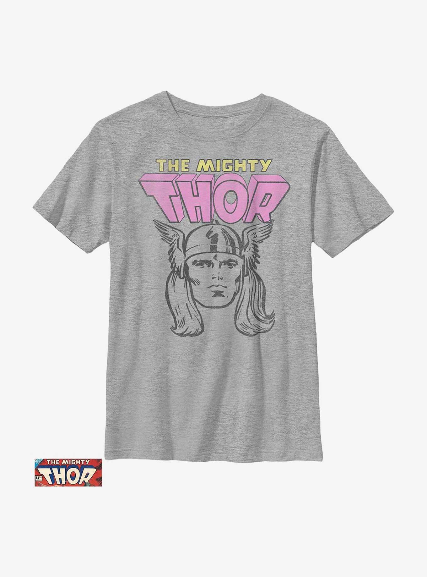 Marvel Thor Mighty Thor Youth T-Shirt, ATH HTR, hi-res