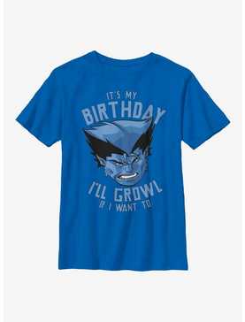 Marvel X-Men Birthday Growl Youth T-Shirt, , hi-res