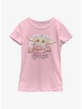 Star Wars The Mandalorian The Child Cute Youth Girls T-Shirt, PINK, hi-res