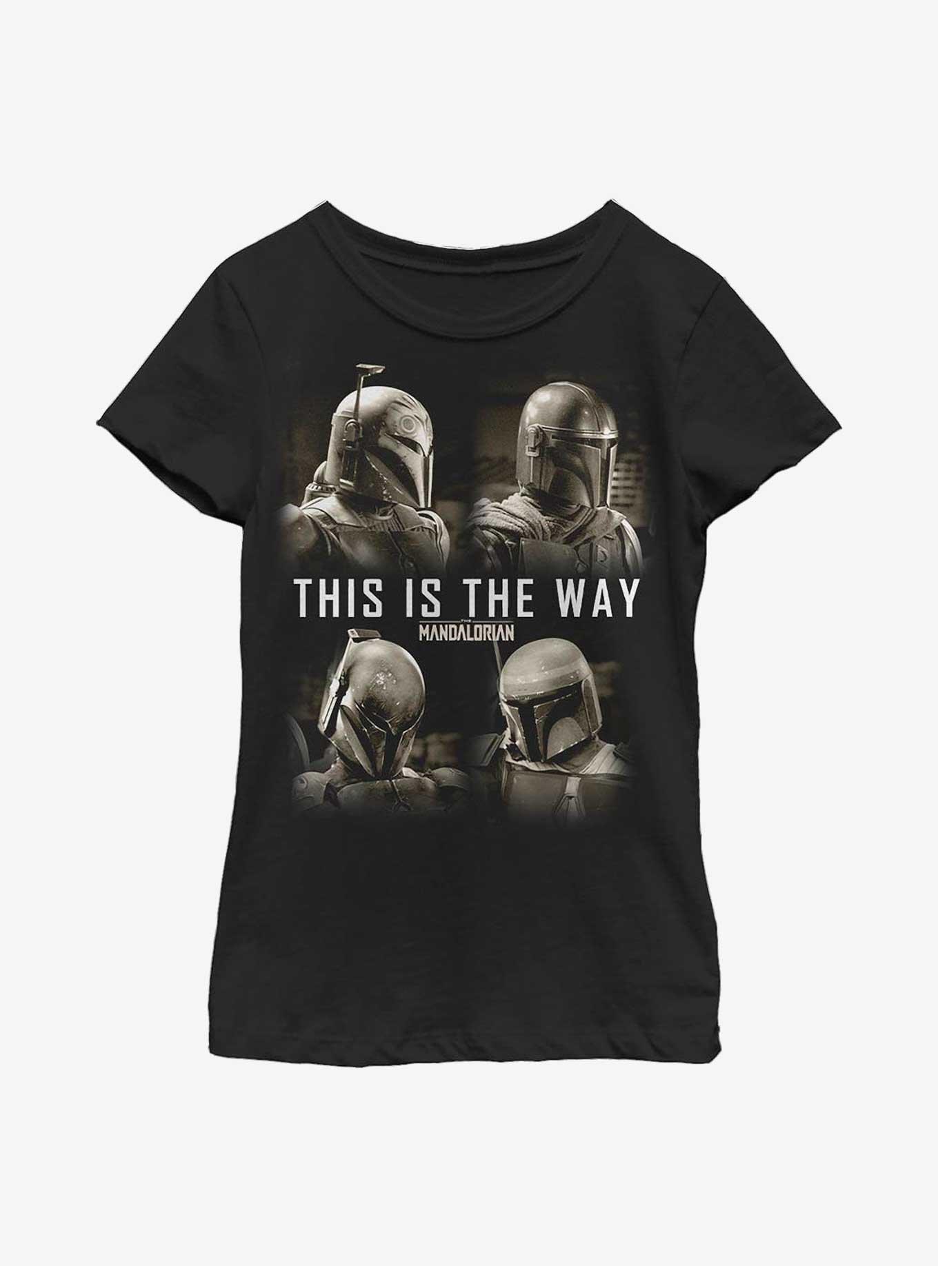 Star Wars The Mandalorian Epi3 Shore Youth Girls T-Shirt, BLACK, hi-res