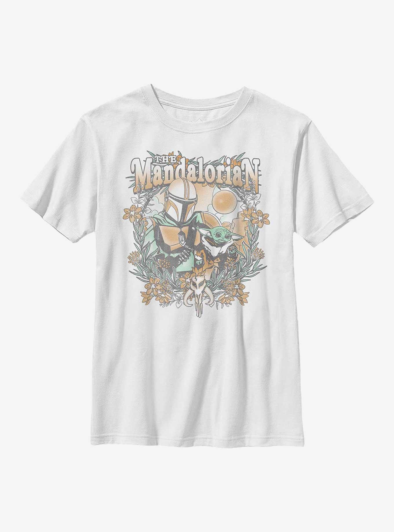 Star Wars The Mandalorian Boho Mando Youth T-Shirt, , hi-res