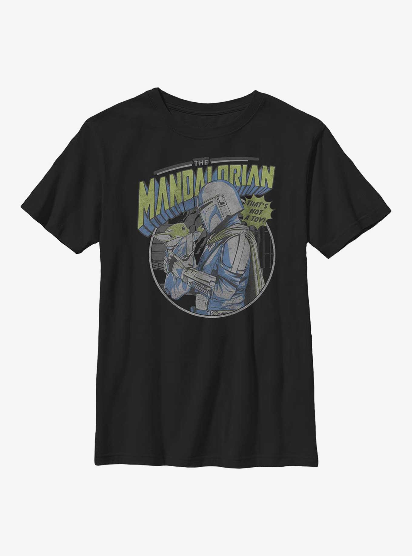 Star Wars The Mandalorian Child Hold Youth T-Shirt, , hi-res