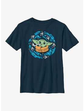 Star Wars The Mandalorian Frog Spiral Youth T-Shirt, , hi-res