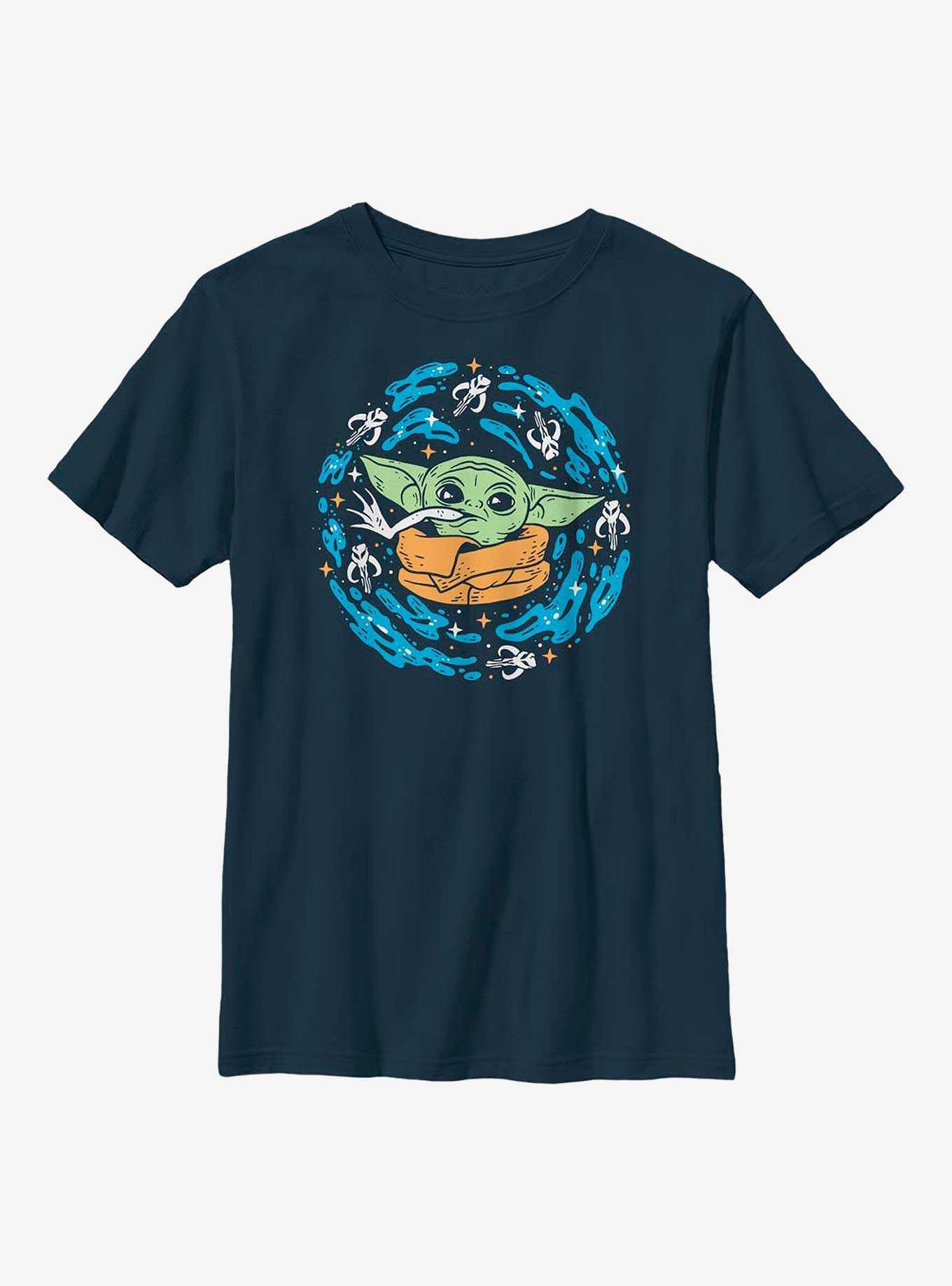 Star Wars The Mandalorian Frog Spiral Youth T-Shirt, , hi-res
