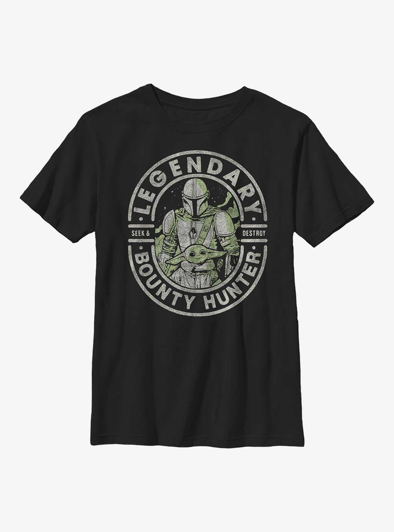 Star Wars The Mandalorian Legendary Stamp Youth T-Shirt, , hi-res