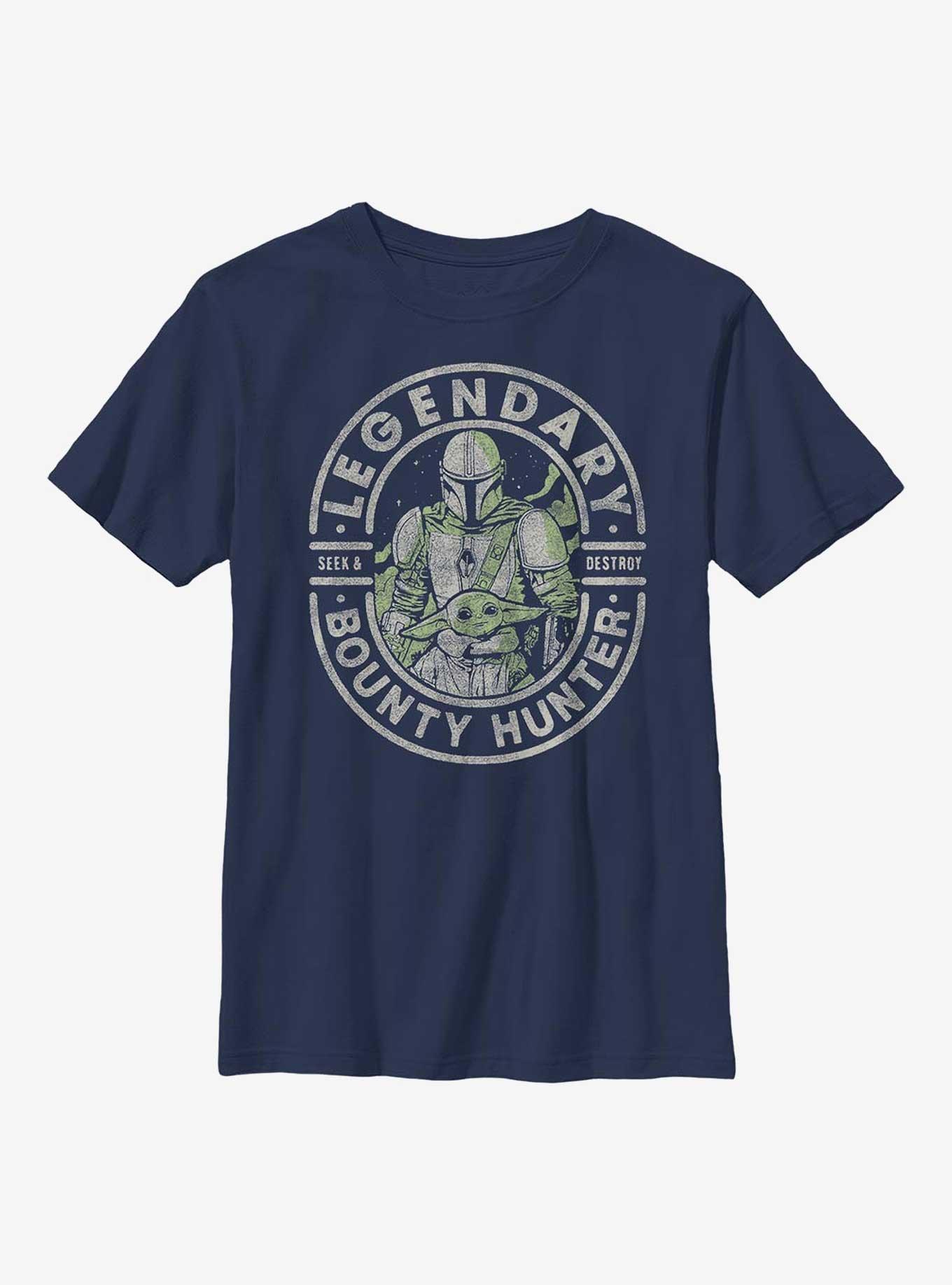 Star Wars The Mandalorian Legendary Stamp Youth T-Shirt, , hi-res