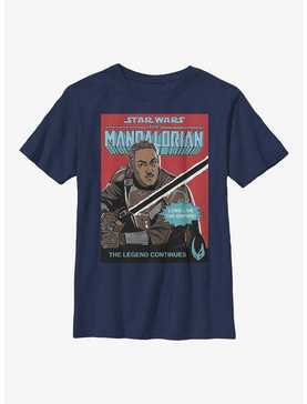 Star Wars The Mandalorian Long Live Poster Youth T-Shirt, , hi-res