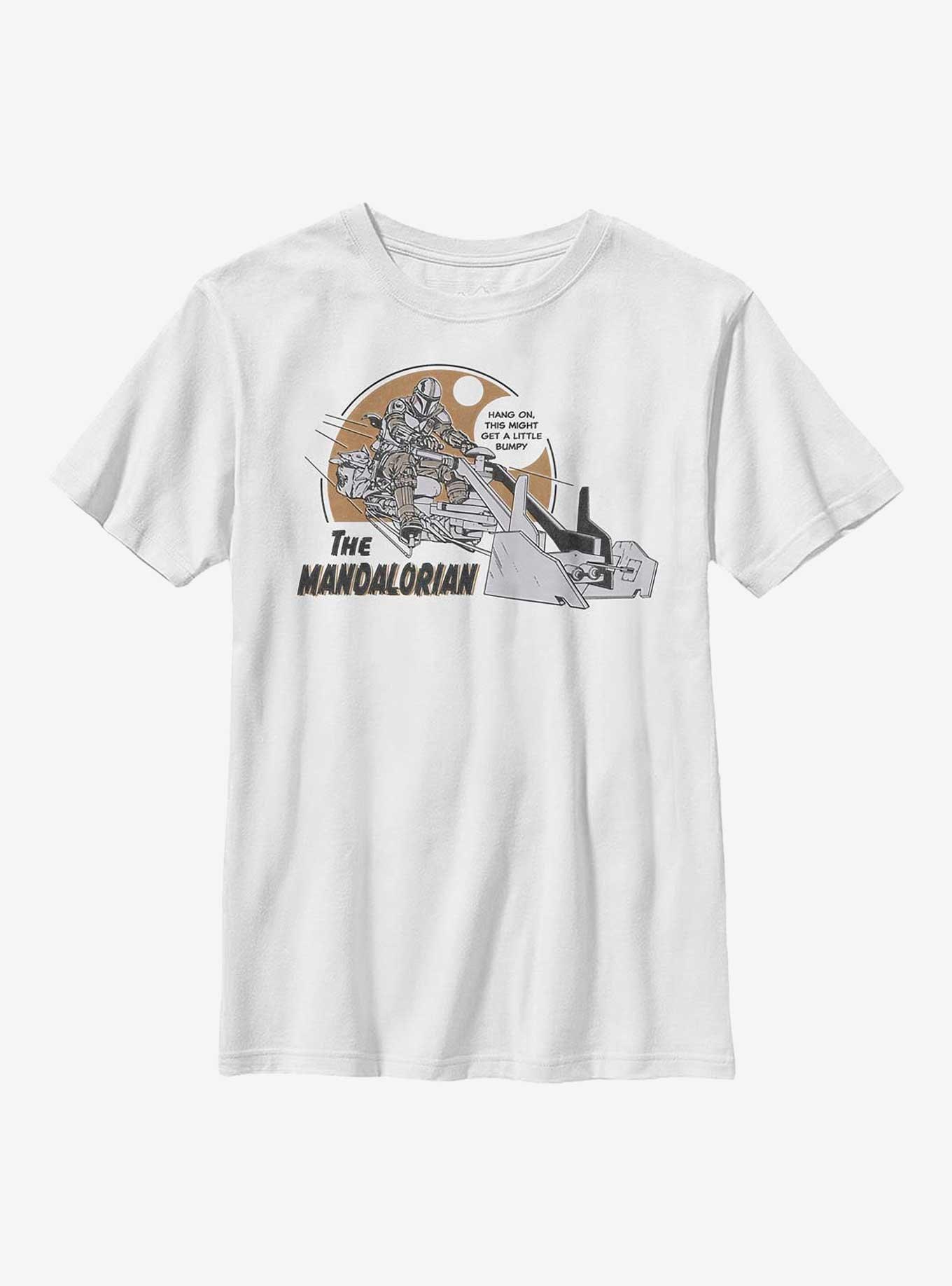 Star Wars The Mandalorian Mando Speeder Youth T-Shirt, , hi-res