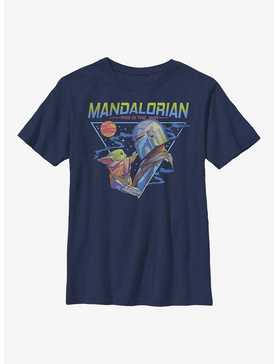 Star Wars The Mandalorian Triangle Youth T-Shirt, , hi-res