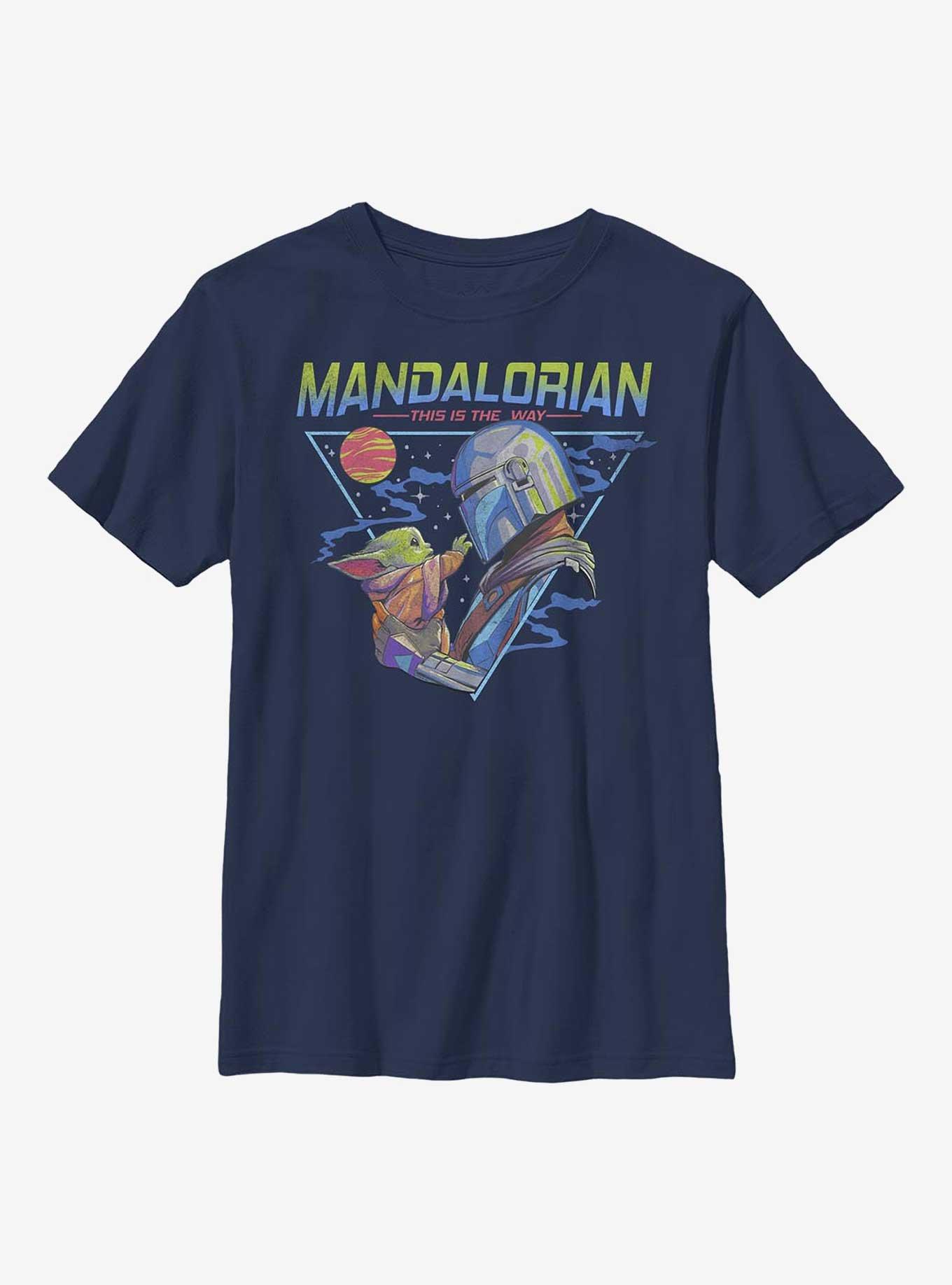 Star Wars The Mandalorian Triangle Youth T-Shirt, , hi-res