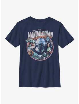 Star Wars The Mandalorian Pop Crew Youth T-Shirt, , hi-res