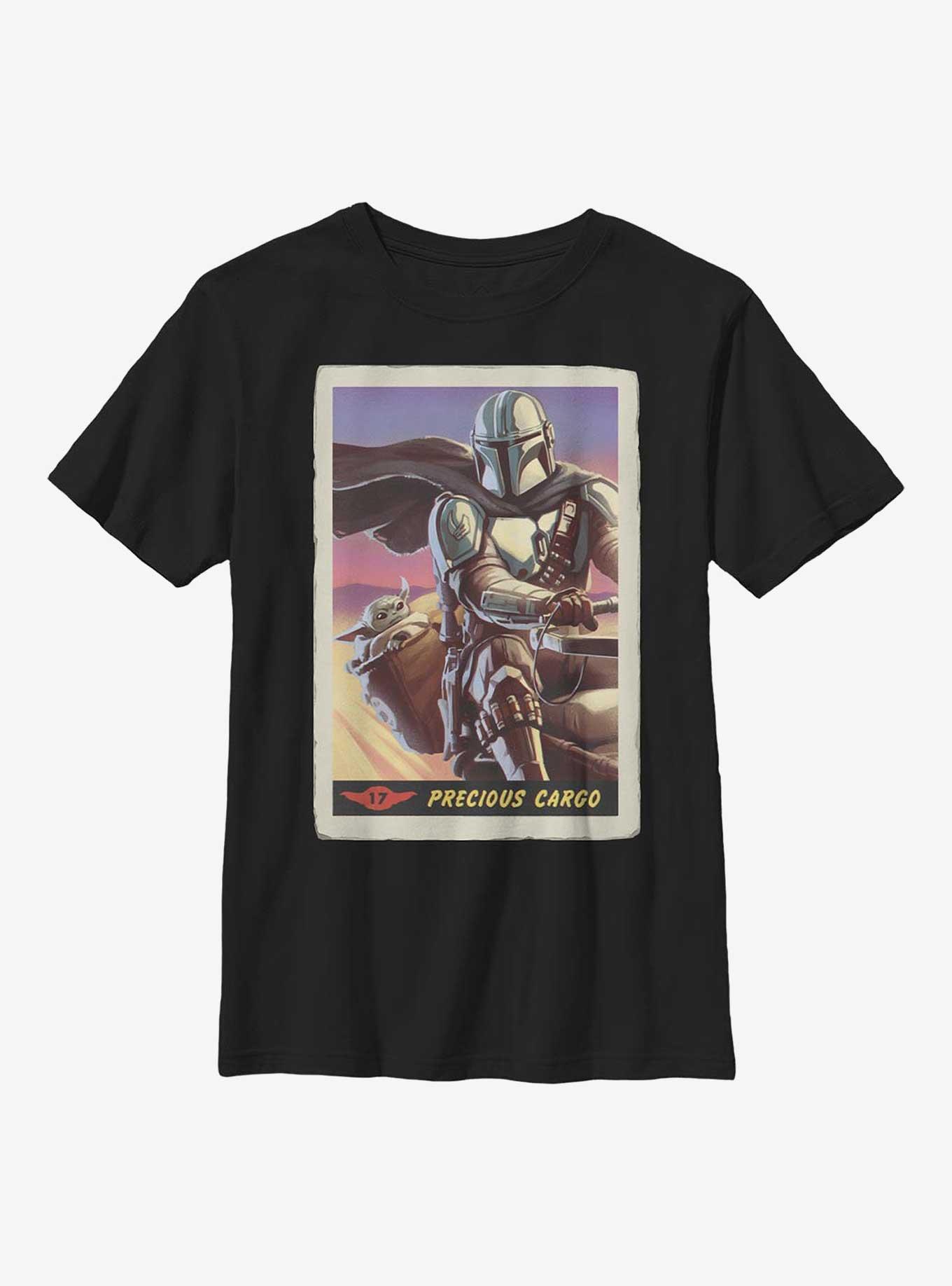 Star Wars The Mandalorian Precious Cargo Poster Youth T-Shirt, , hi-res