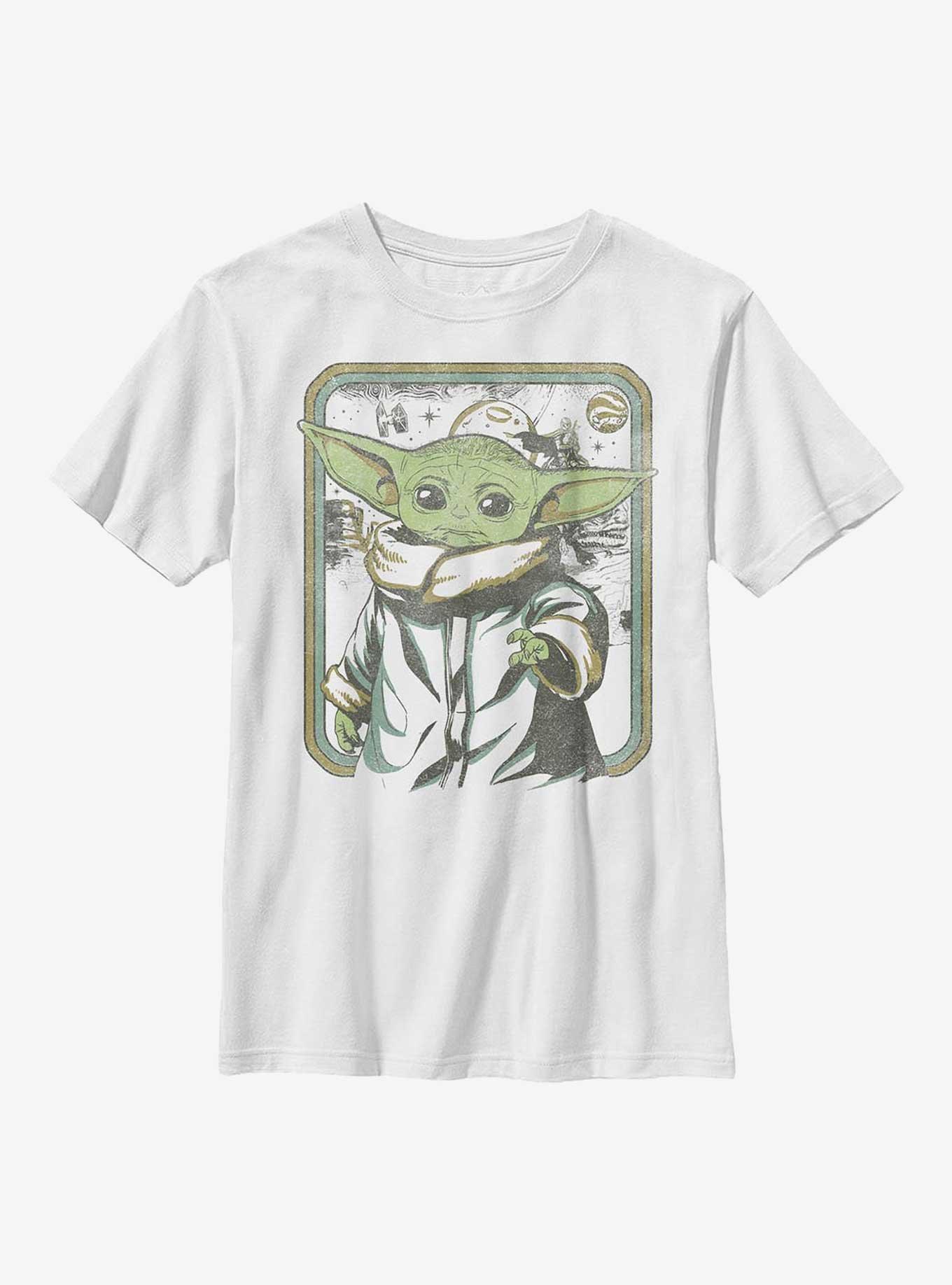 Star Wars The Mandalorian This Way Youth T-Shirt, WHITE, hi-res