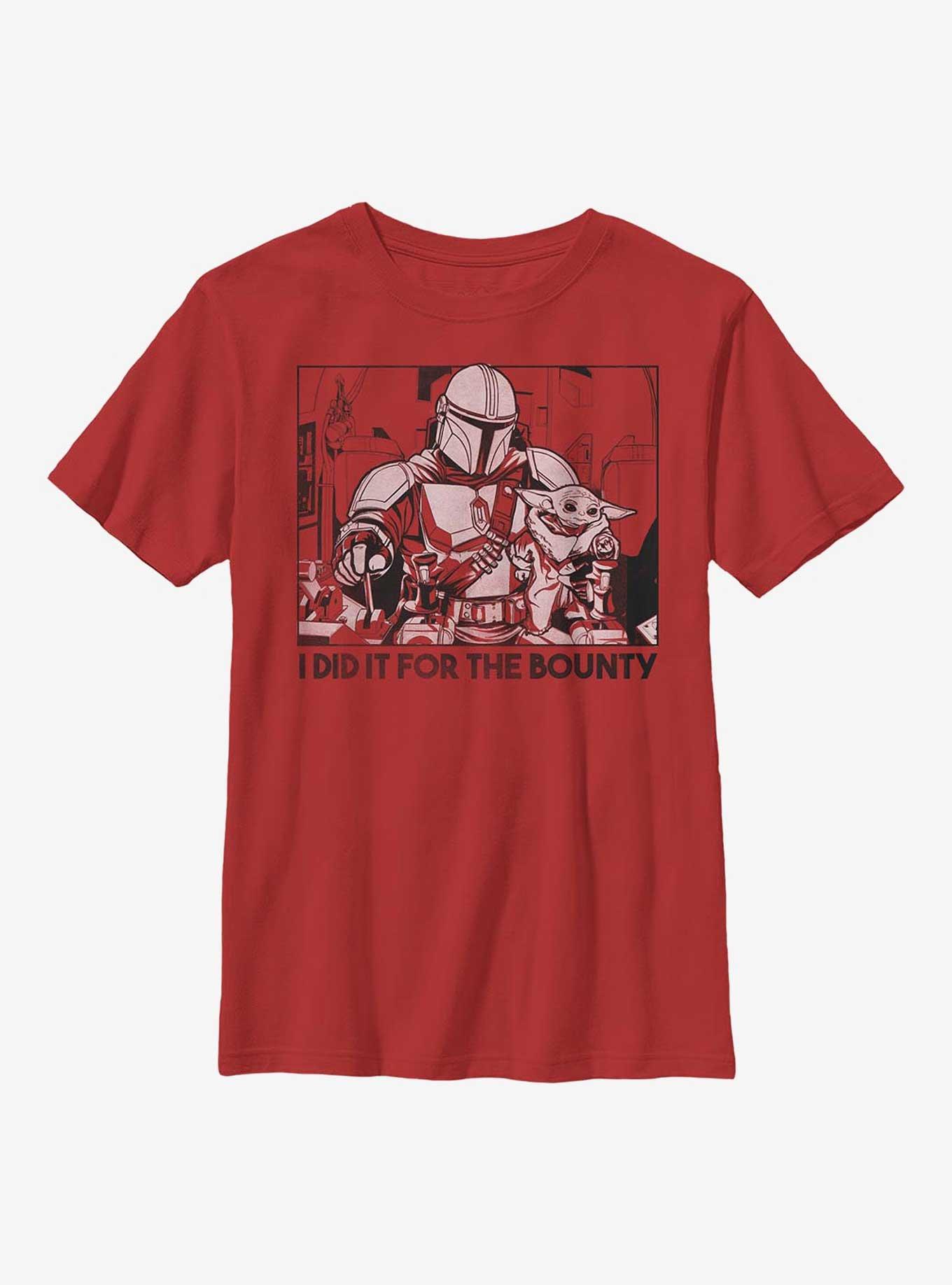 Star Wars The Mandalorian Mando Logo Youth T-Shirt, , hi-res