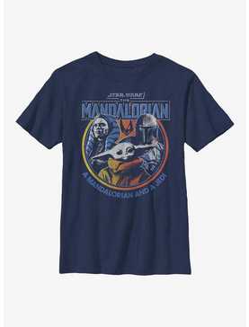 Star Wars The Mandalorian Retro Bright Youth T-Shirt, , hi-res