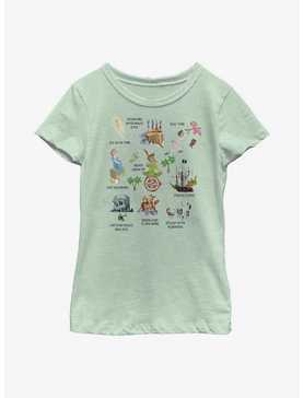 Disney Peter Pan Cute Elements Youth Girls T-Shirt, , hi-res