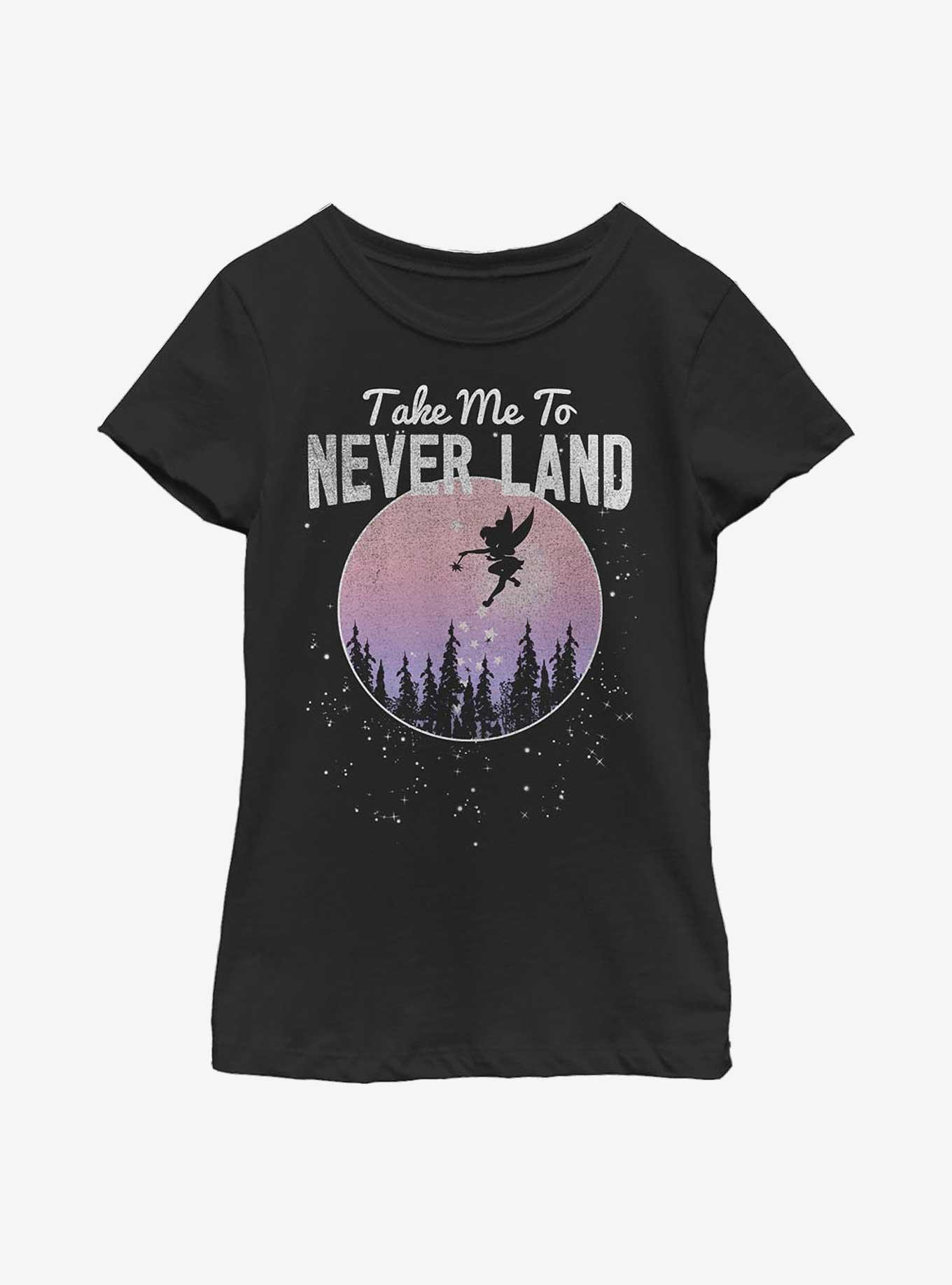 Disney Peter Pan Never Land Promise Youth Girls T-Shirt, , hi-res