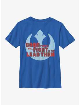 Star Wars Episode IX: The Rise Of Skywalker Rebel Leader Youth T-Shirt, , hi-res