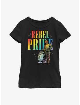 Star Wars Rebel Pride Youth Girls T-Shirt, , hi-res