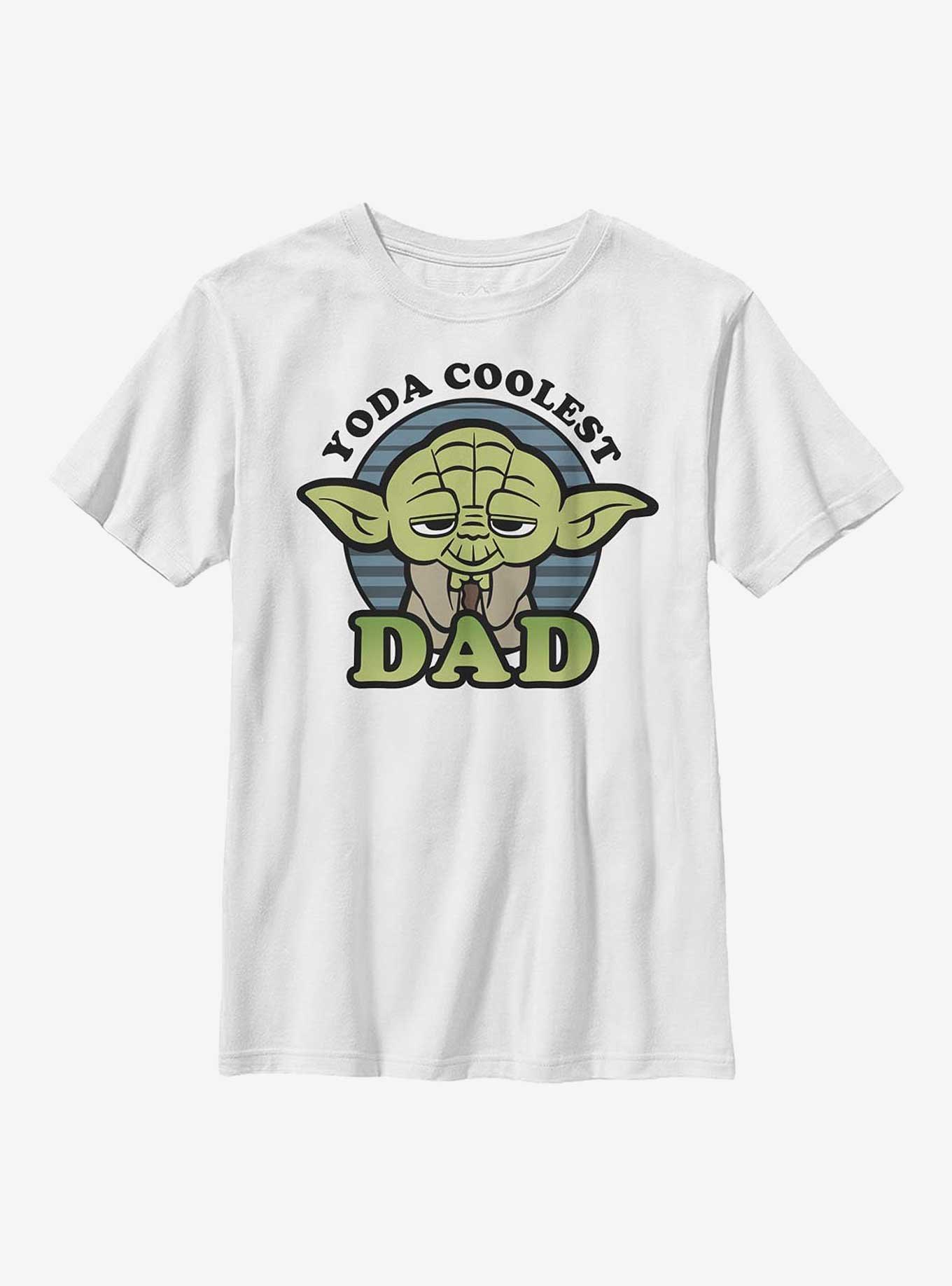 Star Wars Coolest Dad Youth T-Shirt, WHITE, hi-res