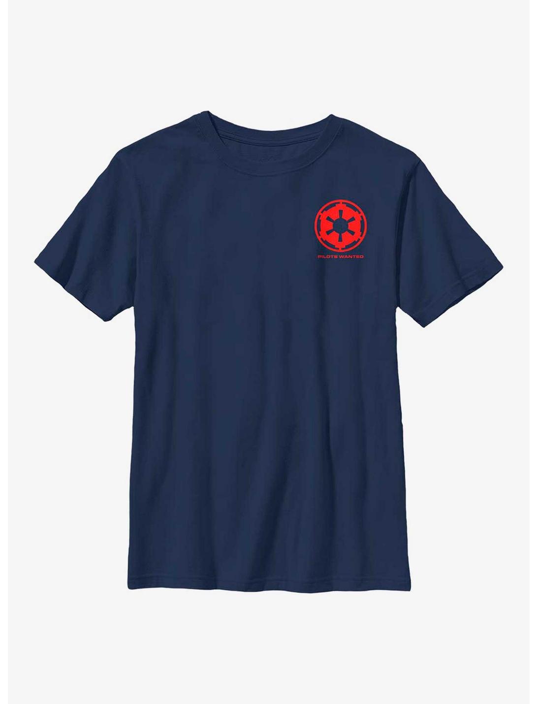 Star Wars Empire Logo Youth T-Shirt, NAVY, hi-res