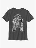 Star Wars Epic R2 No Fill Youth T-Shirt, CHAR HTR, hi-res