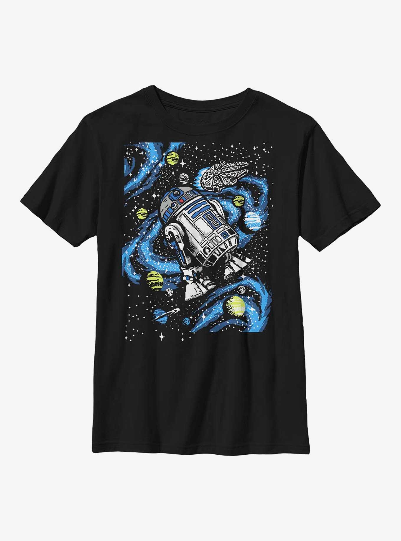 Star Wars Floating Youth T-Shirt, BLACK, hi-res